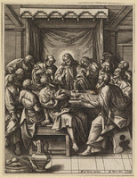 TvB G 3473
<br/>
Laatste Avondmaal
<br/>
<em>Wierix II, Anton (1555-1604)</em>